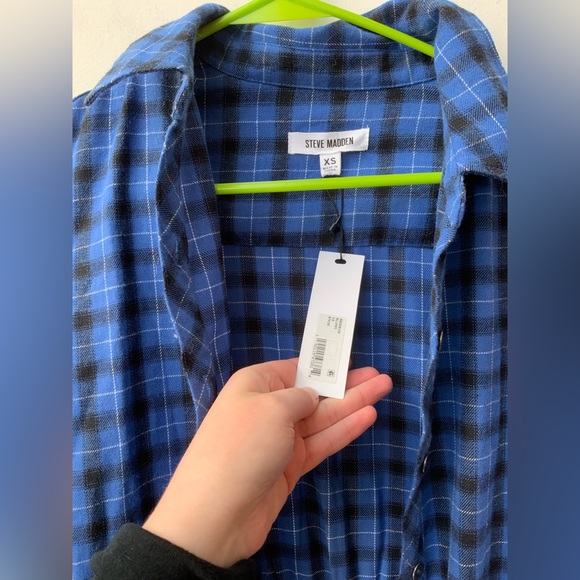 Steve Madden Flannel Dress - Picture 5 of 7